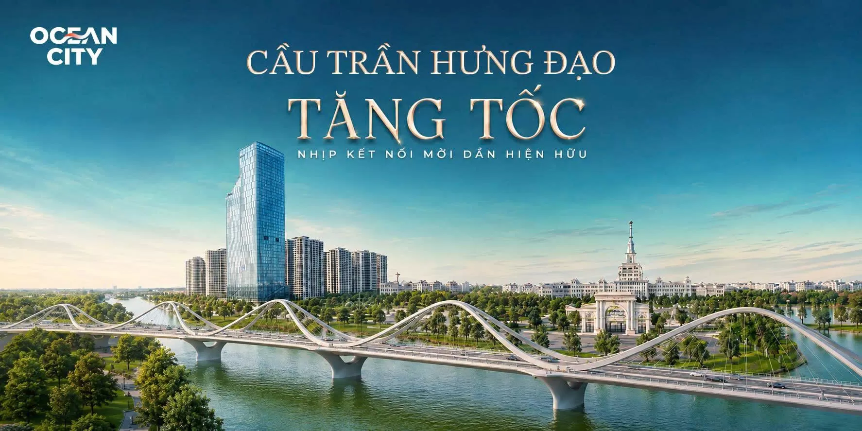 Cầu Trần Hưng Đạo tăng tốc - Nhịp kết nối mới dần hiện hữu