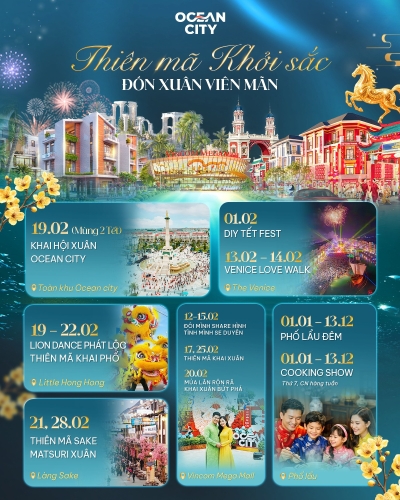 Thiên Mã khởi sắc - Đón Xuân viên mãn