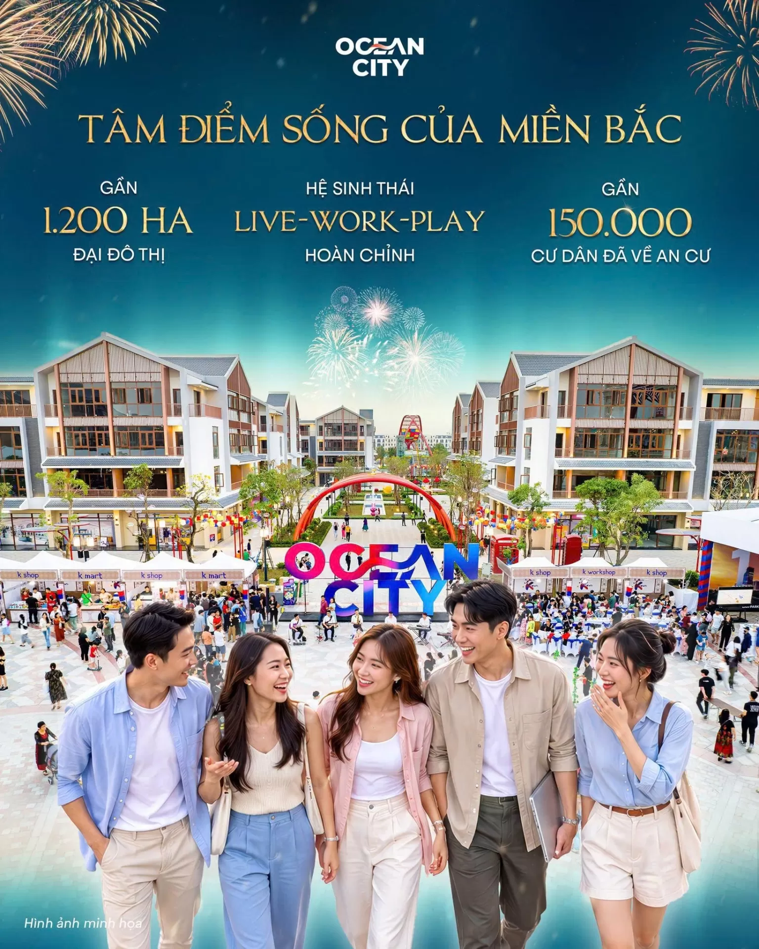 Ocean City - Tâm điểm sống của miền Bắc