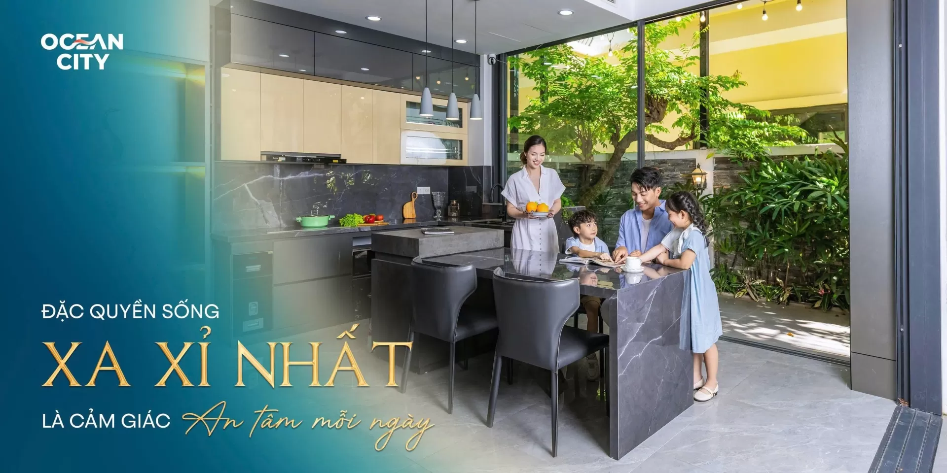 Ocean City mở ra đặc quyền sống an tâm mỗi ngày