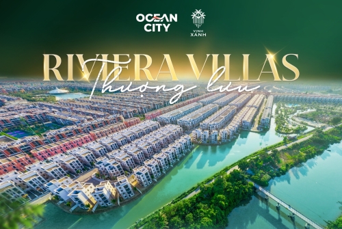 Riviera Villas - Biểu tượng sống cạnh mặt nước đắt giá