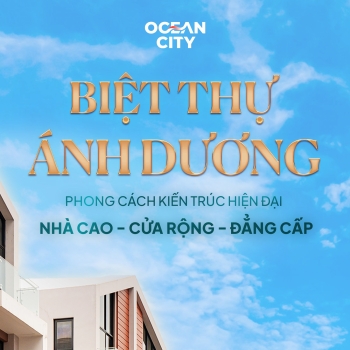 Biệt thự Ánh Dương - Phong cách kiến trúc hiện đại