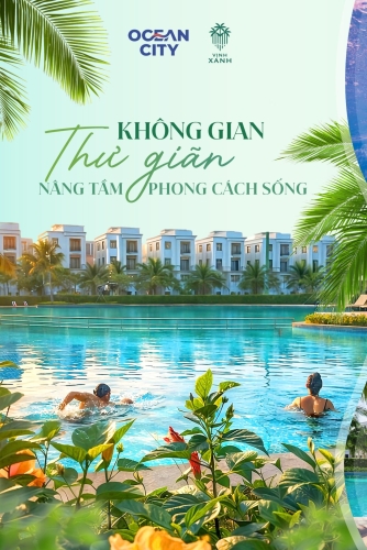 Không gian thư giãn, nâng tầm phong cách sống