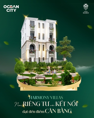 Harmony Villas - Nơi riêng tư và kết nối đạt đến điểm cân bằng