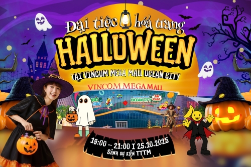 Ngày hội Halloween tại Vincom Mega Mall Ocean City