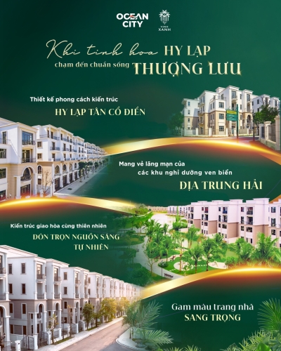Vịnh Xanh - Khi tinh hoa Hy Lạp chạm đến chuẩn sống Thượng Lưu