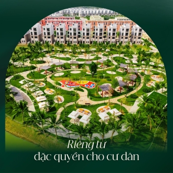 Bộ ba đảo tiện ích đặc quyền - Chuẩn sống thượng lưu dành riêng cho cư dân Vịnh Xanh