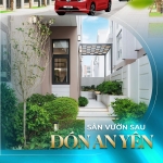 Biệt thự Ánh Dương với 2 sân vườn riêng - Trước đón tài lộc, sau đón an yên