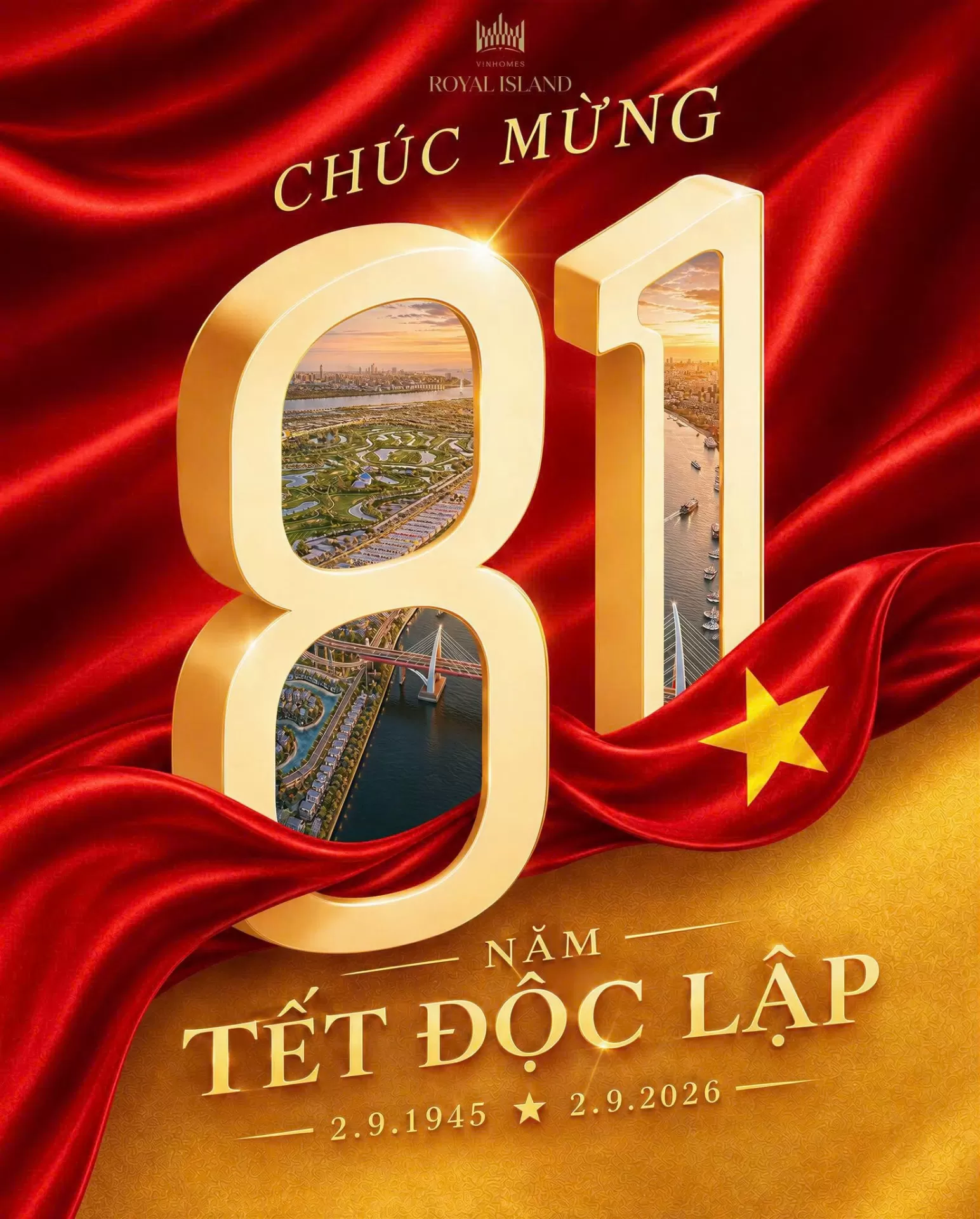 Chào mừng 81 năm Tết Độc Lập 2.9.1945 – 2.9.2026