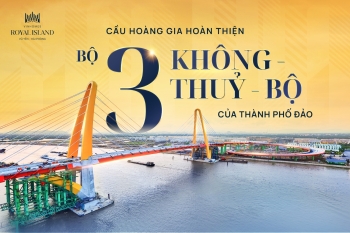 Cầu Hoàng Gia hoàn thiện tam giác giao thông chiến lược đưa Vũ Yên cất cánh