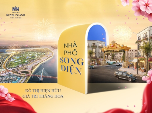 Nhà phố Song Diện - Đô thị hiện hữu, giá trị thăng hoa