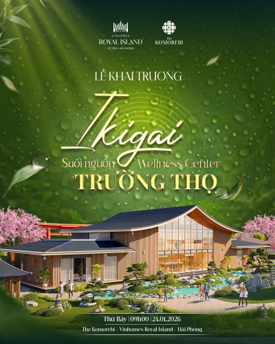 Khai mở dòng khoáng ấm - Đánh thức nhịp sống Ikigai