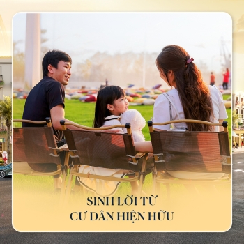 Nhà phố song diện - 1 tài sản - 2 hướng sinh lời