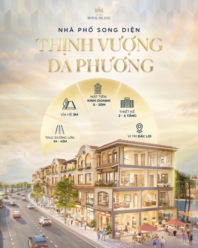 Nhà phố song diện - Thịnh vượng đa phương