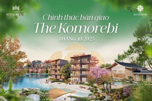 Chính thức bàn giao The Komorebi tháng 10.2025