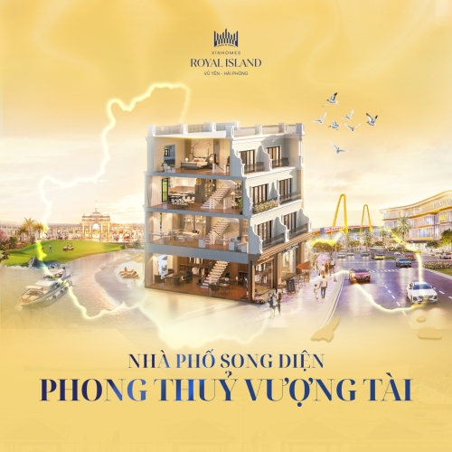 Nhà phố Song Diện - Phong thủy vượng tài
