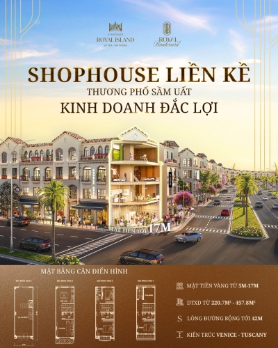 Tại sao nói Shophouse Liền kề Royal Boulevard là siêu phẩm không ai muốn bỏ lỡ?