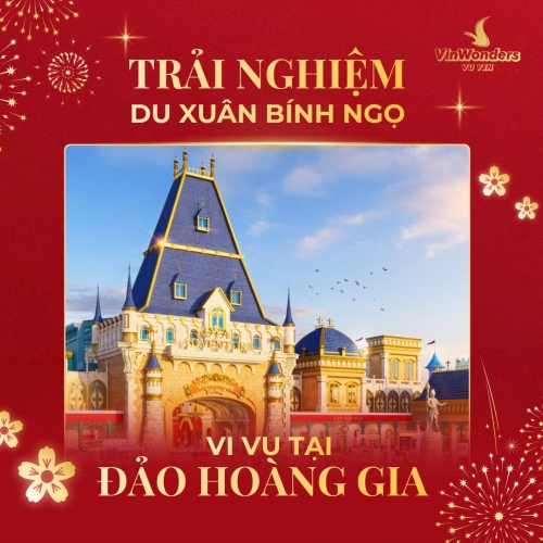 Du Xuân Bính Ngọ - Vi vu Đảo Hoàng Gia Vũ Yên