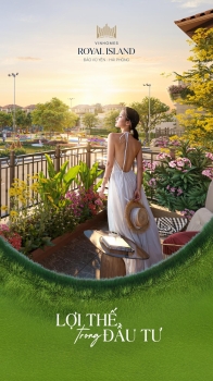 Vườn riêng giữa Đảo Ngọc - Đặc quyền hiếm có của chủ nhân Nhà phố vườn Vinhomes Royal Island