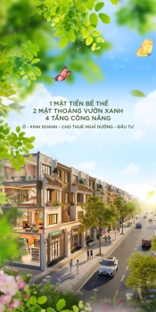 3 trụ cột vàng tạo nên giá  trị vượt  trội của thương phố Đại lộ Green Boulevard
