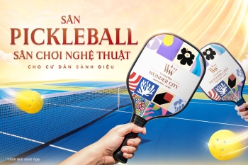 Sân Pickleball - Sân chơi nghệ thuật cho cư dân sành điệu
