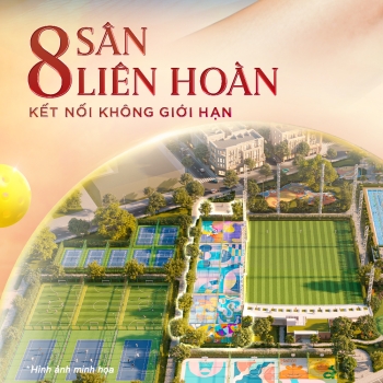 Sân Pickleball - Sân chơi nghệ thuật cho cư dân sành điệu