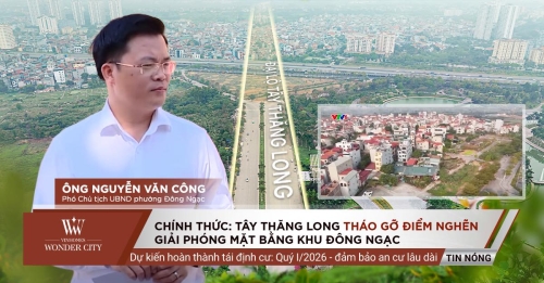 Gỡ nút thắt - Đại lộ Tây Thăng Long chính thức 