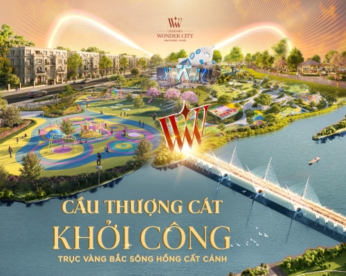 Cầu Thượng Cát khởi công - Trục vàng Bắc Sông Hồng cất cánh