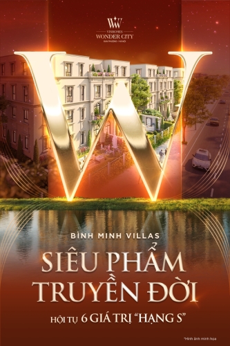 Bình Minh Villas - Siêu phẩm truyền đời hội tụ 6 giá trị 