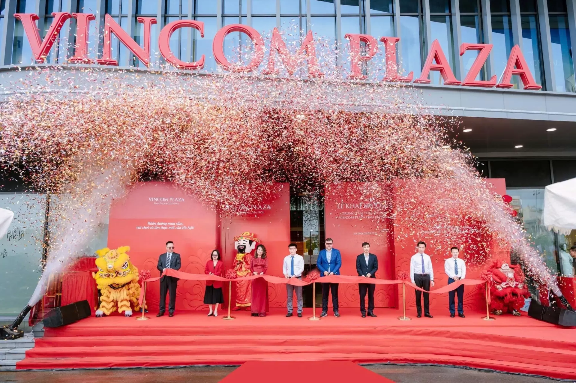 Chính thức khai trương Trung tâm thương mại Vincom Plaza Đan Phượng