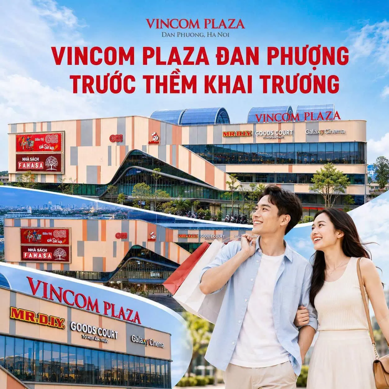 Vincom Plaza Đan Phượng trước thềm khai trương