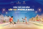 Tháng 7 này: Chính thức khai trương lớp học Pickleball miễn phí tại Vinhomes Golden Avenue