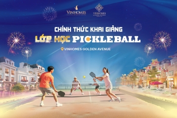 Tháng 7 này: Chính thức khai trương lớp học Pickleball miễn phí tại Vinhomes Golden Avenue