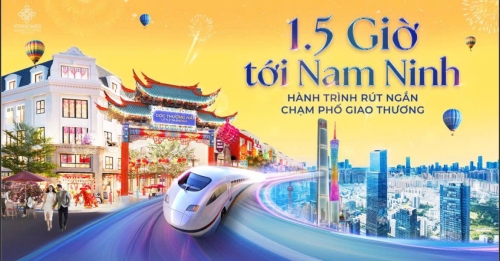 Chuyến tàu chỉ 1,5 giờ tới Nam Ninh - Hành trình rút ngắn, chạm phố giao thương