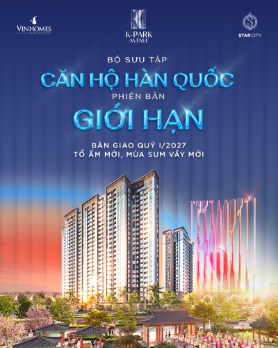Bộ sưu tập căn hộ Hàn Quốc phiên bản giới hạn sắp ra mặt tại K-Park Avenue