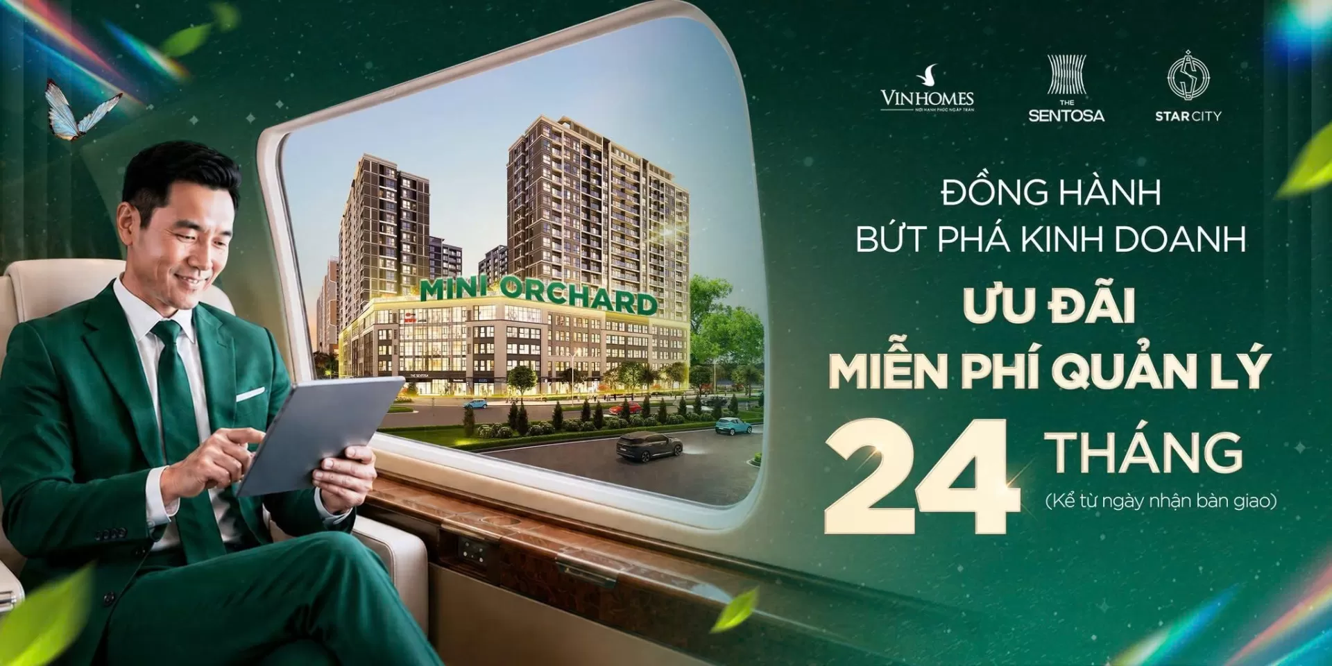 Đồng hành bứt phá kinh doanh - Miễn phí quản lý 24 tháng