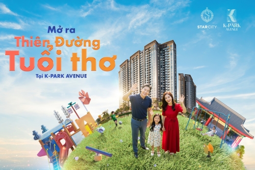 Mở ra thiên đường tuổi thơ ngay thềm nhà tại K‑Park Avenue