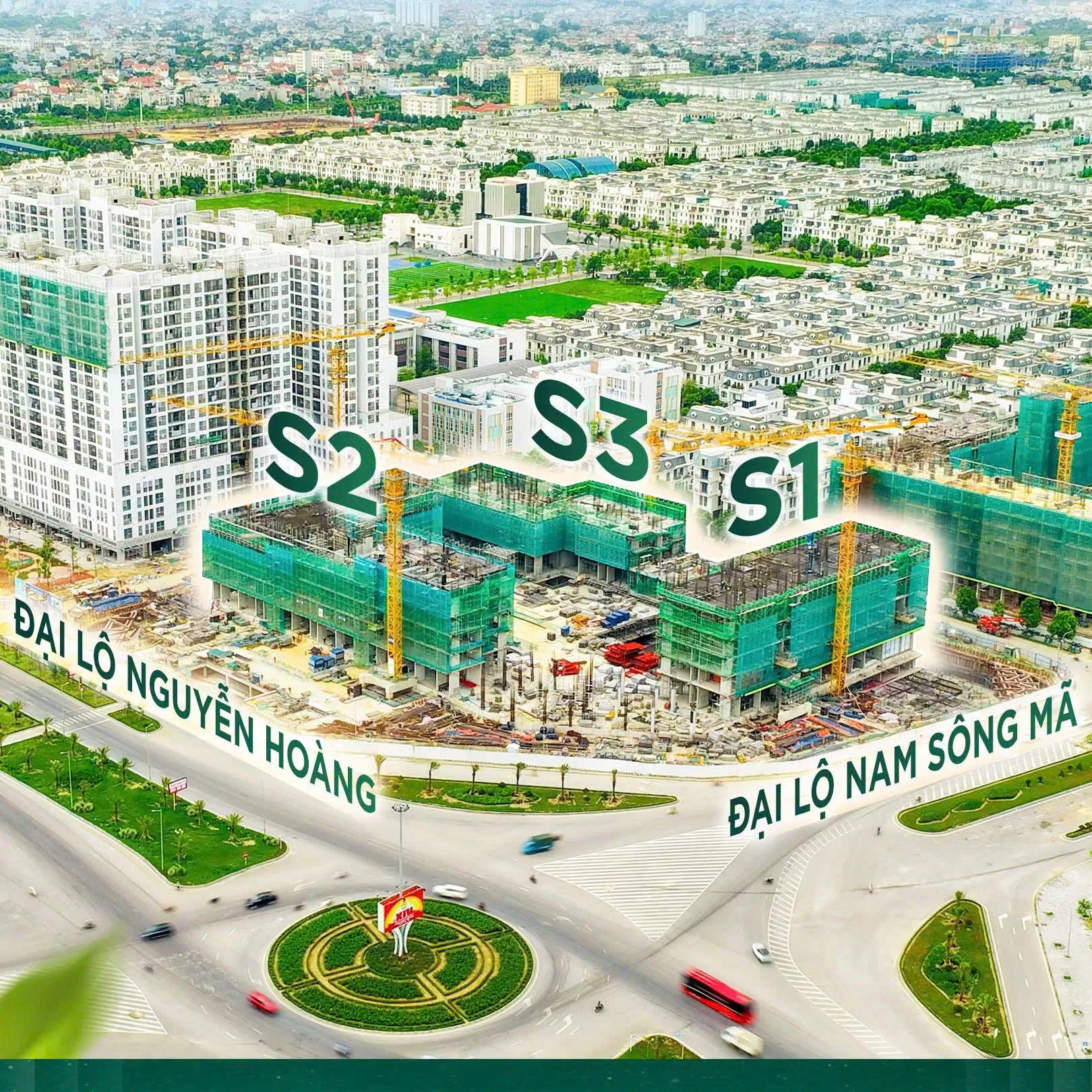 The Sentosa - Thi công đến tầng 7, biểu tượng sống mới tại Vinhomes Star City đang dần hình thành