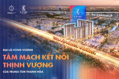 Đại lộ Hùng Vương - Tâm mạch kết nối Thịnh Vượng của Trung tâm Thanh Hóa