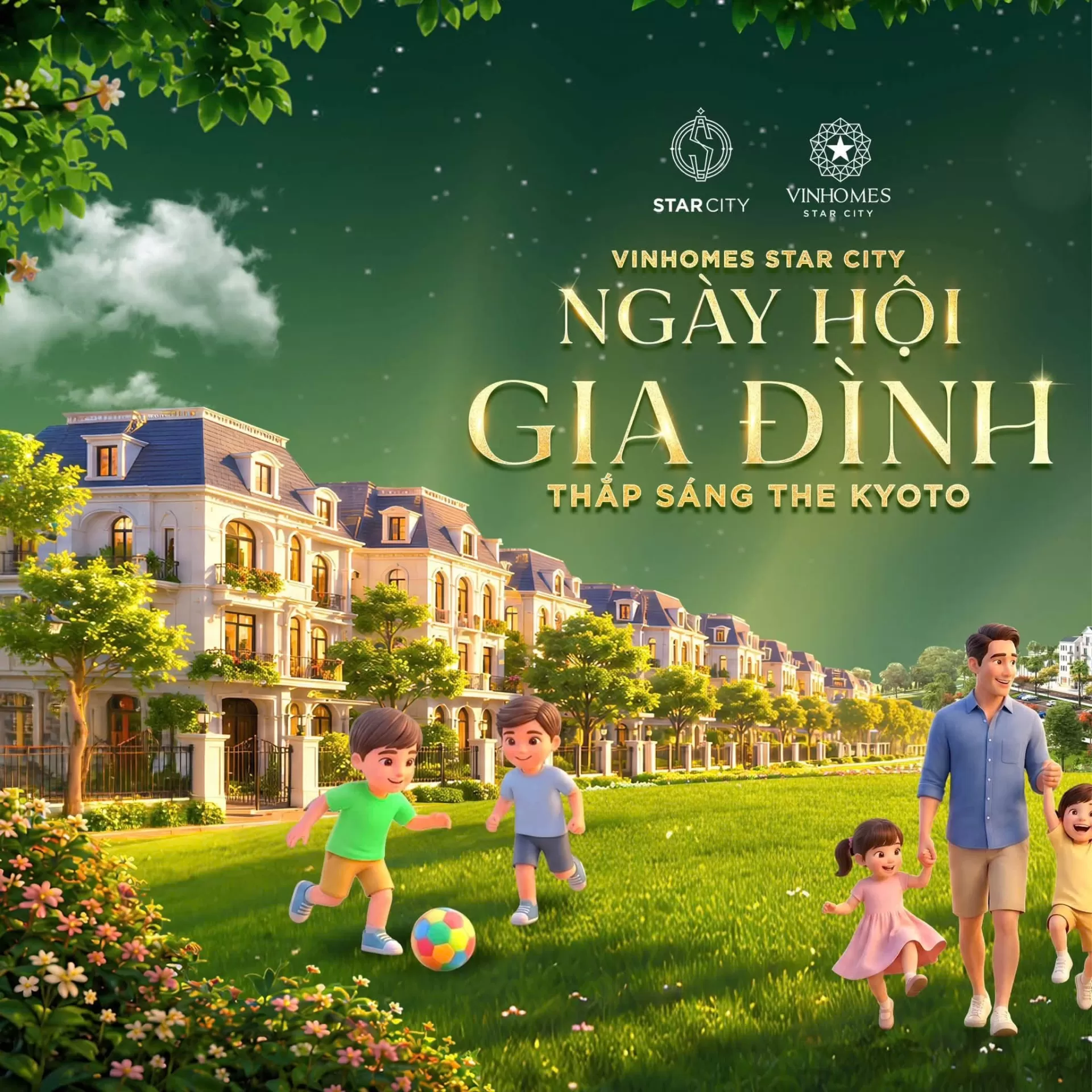 Vinhomes Star City - Ngày hội Gia Đình: Thắp sáng The Kyoto