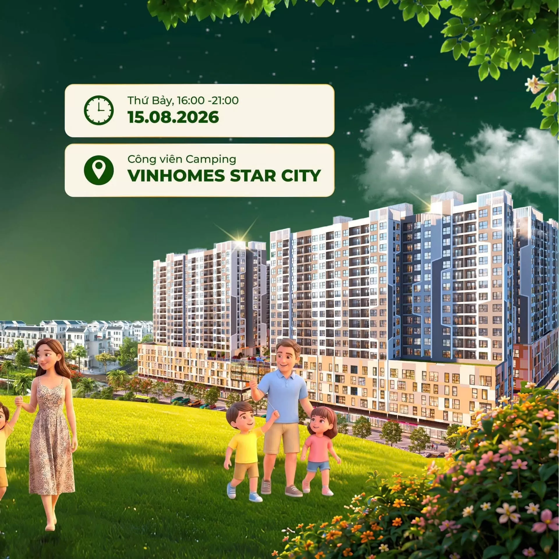 Vinhomes Star City - Ngày hội Gia Đình: Thắp sáng The Kyoto