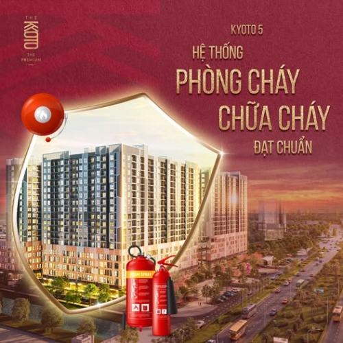 Kyoto 5 Vinhomes Star City - Hệ thống PCCC đạt chuẩn, cư dân an tâm vui sống