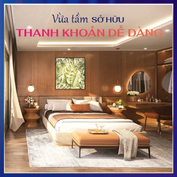 Căn hộ Aura Suite 1PN+ - Thiết kế thông minh, tối ưu diện tích
