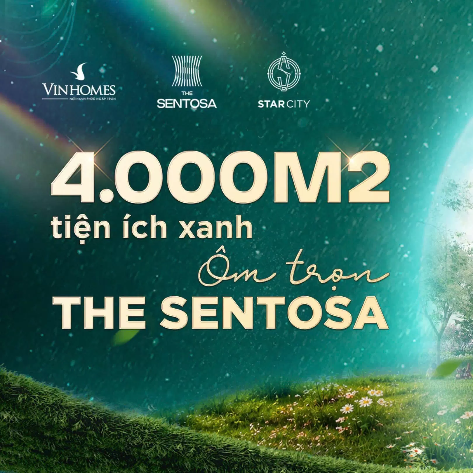 S3 The Sentosa - 4.000m² tiện ích xanh cho chuẩn sống Wellness giữa lòng đô thị
