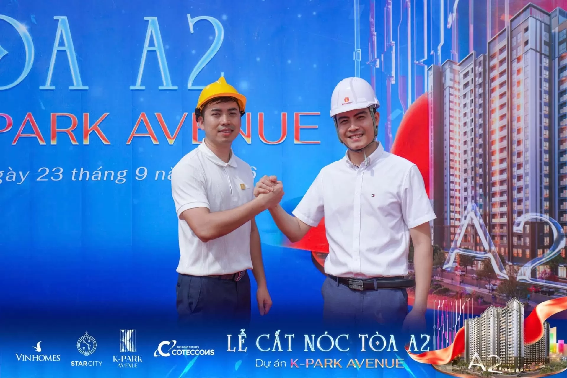 Chính thức cất nóc tòa A2 The K-Park Avenue - Dấu mốc mới, hành trình mới