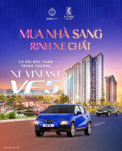 Mua nhà sang, rinh xe chất - Đặc quyền dành riêng cho chủ nhân K‑Park Avenue