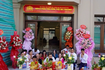 Khai trương VPBH tại Vinhomes Golden Avenue - Móng Cái