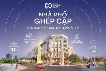 Nhà phố GHÉP CẶP: Diện tích nhân đôi - Sinh lời gấp bội