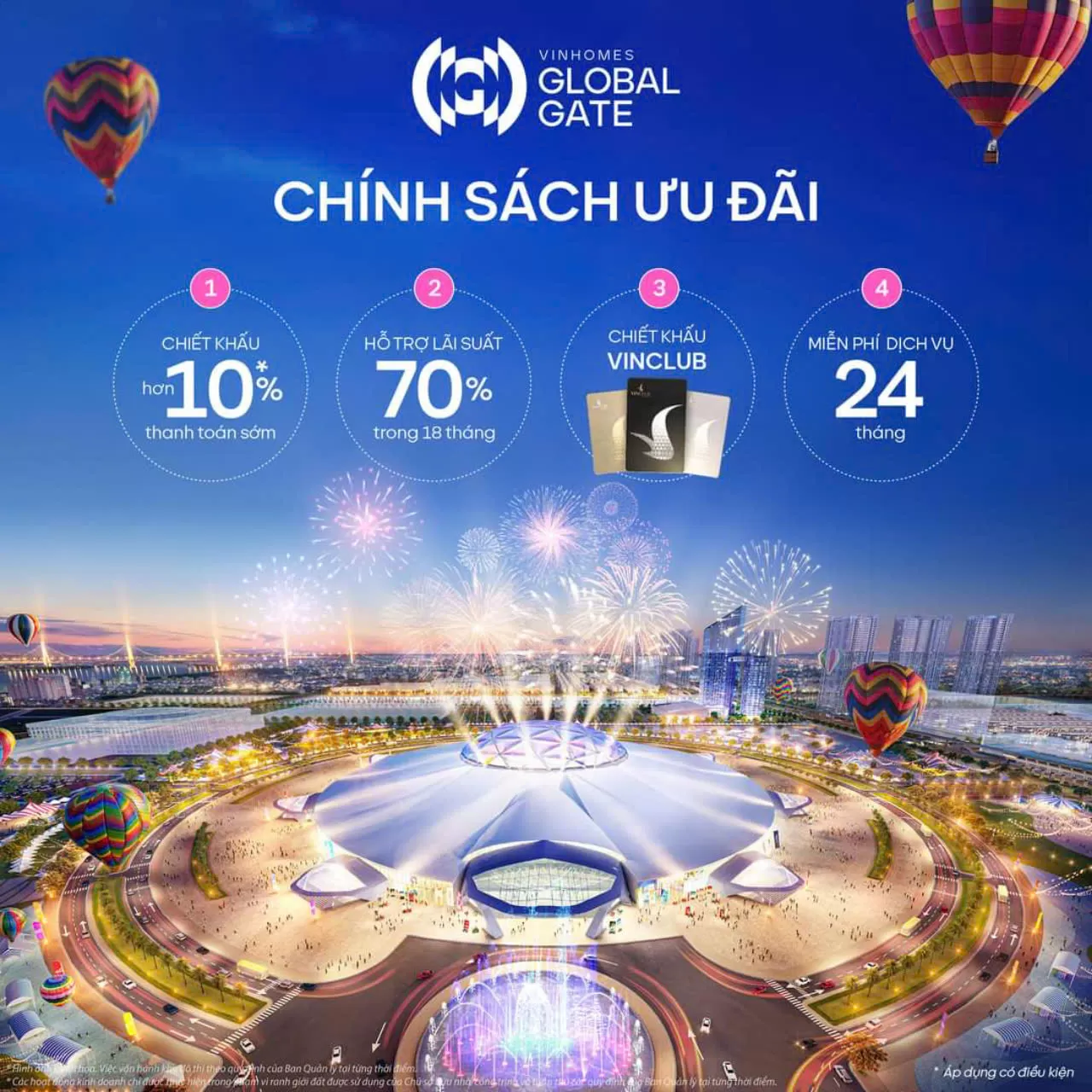 Tung chính sách ưu việt, Vinhomes Global Gate rộng cửa đón cư dân