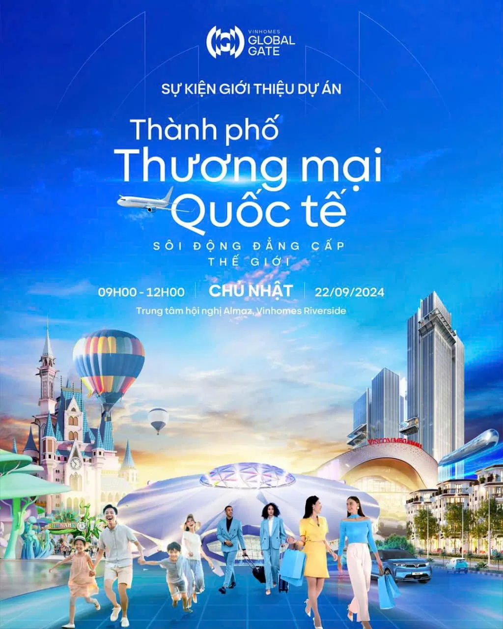 Sự kiện giới thiệu dự án Vinhomes Global Gate - Thành phố Thương mại Quốc tế sôi động đẳng cấp Thế giới